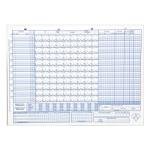 Glover's Scorebooks Baseball/Softball 50 Scoring Sheets (No Stats)