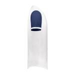 Augusta Sportswear Cutter+ Full Button Baseball Jersey White/Navy S