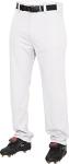 Rawlings | YBP31SR Baseball Pants | Semi-Relaxed Fit | White | Youth X-Large