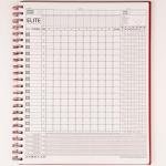 Murray Sporting Goods Elite Clipboards Premium Baseball/Softball Scorebook - 60 Games | Stats Score Keeper Book for Adult & Youth Baseball/Softball
