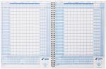 SSK 80 Game Official Scorebook Baseball + Softball – Premium Cover Score Keeping Book – 15 Player - Home + Away Team – 9.25”x12” (80 Games)