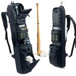 VIGEGARI Baseball Bat Bag Backpack Holds 4 Bats, Slim Bat-Focused Design for Youth & Adults, Baseball Bag with Fence Hook, Padded Bat Case with Ball Pocket, Softball & T-Ball Bat Carrying Bag