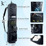 VIGEGARI Baseball Bat Bag Backpack Holds 4 Bats, Slim Bat-Focused Design for Youth & Adults, Baseball Bag with Fence Hook, Padded Bat Case with Ball Pocket, Softball & T-Ball Bat Carrying Bag