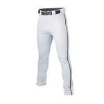Easton | RIVAL+ Piped Baseball Pant | White/Black | Youth | Large