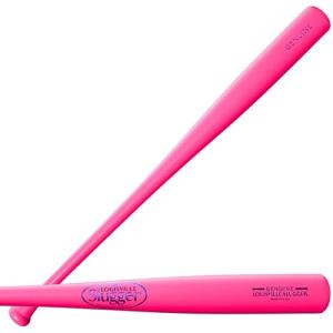 Louisville Slugger Genuine Mix Maple Baseball Bat - Pink/Metallic Blue, 33"