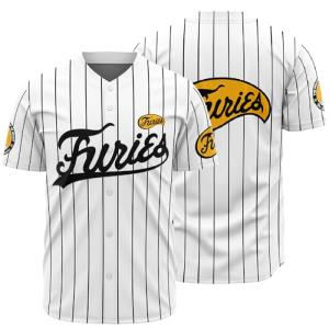 KUYBOBCEL The Furies Movie Baseball Jersey for Men and Women Stitched Shirts, White 3XL