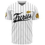 KUYBOBCEL The Furies Movie Baseball Jersey for Men and Women Stitched Shirts, White 3XL