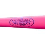 Louisville Slugger Genuine Mix Maple Baseball Bat - Pink/Metallic Blue, 33"