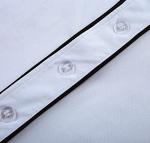 KUAIPAO Blank Baseball Jersey,Short Sleeve Plain Jersey Shirt,Sports Uniform for Men Women (White, Black, Red,Blue,S-3XL) (S, White)