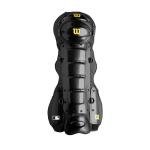 WILSON Pro Gold 2 Leg Guards - Black/Charcoal, Medium/Large