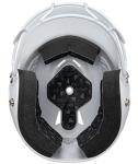 Rawlings | COOLFLO HIGHLIGHTER Batting Helmet | Face Guard Included | One Size Fits Most 6 1/2"-7 1/2" | Matte White