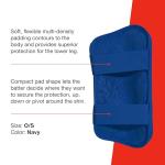 G-Form MLB Elite Speed Baseball Leg Guard, Navy, Adult O/S