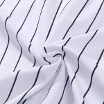 Mowbeat Boys Baseball Jersey Stripe Kids Girls Hip Hop T Shirts Short Sleeve Button Down Sport Jersey Shirt