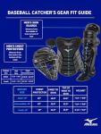 Mizuno Samurai Youth Baseball Shin Guards 14.5"