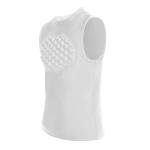 Topeter Baseball Chest Protector Shirt Youth, Heart Guard Softball Undershirts for Boys & Girls White YXL