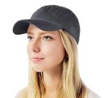 Cotton Baseball Cap Dad Hat – Washed Low Profile Adjustable Hat for Men Women Casual Outdoor Running Golf(Charcoal)