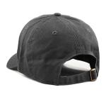 Cotton Baseball Cap Dad Hat – Washed Low Profile Adjustable Hat for Men Women Casual Outdoor Running Golf(Charcoal)