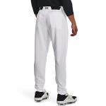 Under Armour Men's Utility Baseball Pants 22, (100) White / / Black, Large