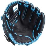 Rawlings | Exclusive Select Series Adult Baseball Glove | 11.5 Inch | I Web | Right Hand Throw | Black/Columbia Blue