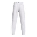 Under Armour Men's Utility Baseball Pants 22, (100) White / / Black, Large