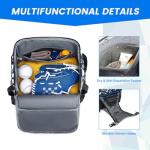 GOTECH Softball Bag for Youth & Adults, Baseball Bag with Fence Hook, Lightweight Bat Backpack with Shoe Compartment, Large Main Compartment for Helmet