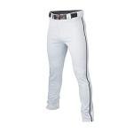 Easton | RIVAL+ Piped Baseball Pant | White/Black | Adult | Medium