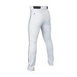 Easton | RIVAL+ Piped Baseball Pant | White/Black | Adult | Medium