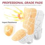 KRUI Baseball Leg Guard, Batter's Leg Guard Softball and Baseball Shin and Foot Guard with Adjustable Straps for Youth and Adult