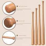 Wooden Baseball Bat 34" 32" 30" 28" for Adult Mens Wood Bats Lightweight Solid Wood Baseball Bats