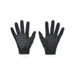 Under Armour Boys Youth Clean Up Baseball Gloves, (007) Black/Black/Steel, Medium