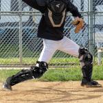 Beutyal Baseball Softball Catcher Leg Guards Shin Guards Adult 15 Inch