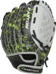 Easton | HAVOC Baseball Glove | Right Hand Throw | 10" - Basket Web | Black/Optic Green