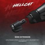 Easton | Hellcat Slowpitch Softball Leg Guards | L/XL | Black, L/XL | 16.5" (Knee to Ankle)