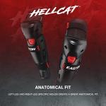 Easton | Hellcat Slowpitch Softball Leg Guards | L/XL | Black, L/XL | 16.5" (Knee to Ankle)