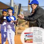 Maitys 2 Pcs Side by Side Baseball Scorebook 11 x 8.5 Inches Softball Score Keeping Book 25 Games Scorebook with Pitch Count Individual Player Stats Batting Average Chart for Coaches Sporting Goods