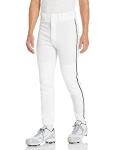 Mizuno mens Premier Piped Pant, White-black, Small US