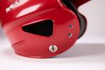 Rawlings | COOLFLO Batting Helmet | 6 1/2" - 7 1/2" One Size Fits Most | Scarlet