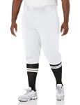 CHAMPRO Men' Champro Adult Triple Crown Knicker Baseball Uniform Pants, White, Medium US