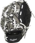 Rawlings | REMIX T-Ball & Youth Baseball Glove | Left Hand Throw | 10.5" | Black