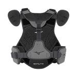 Mizuno Samurai Baseball Chest Protector 15", BLACK-GREY
