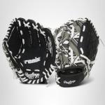 Rawlings | REMIX T-Ball & Youth Baseball Glove | Left Hand Throw | 10.5" | Black