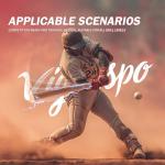 Vigitspo Professional Wood Baseball Bat 21-34 Inch，High-Density Maplewood for High Impact Resistance & Durability, Perfect for Baseball Training & Games(Brown, 30, Inches, -3)