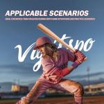 Vigitspo Professional Wood Baseball Bat 21-34 Inch，High-Density Maplewood for High Impact Resistance & Durability, Perfect for Baseball Training & Games(Brown, 30, Inches, -3)