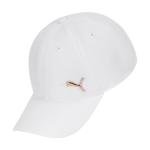 PUMA womens Evercat Opal Adjustable Baseball Cap, White/Gold, One Size US