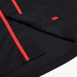 Pullonsy Black Blank Baseball Jersey for Men Women Adult 80s 90s 00s 10s Hip Hop Hipster Button Down T-Shirts Red Stripe-Black Jersey,Men Size Small