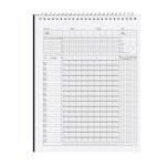 HIGHRAZON Baseball Softball Scorebook, 35 Games 9 Innings 8.5" x 11" Large Print, Score Keeping Book for Stats with Stickers, Baseball Softball Score Book for Scorekeeper, Coach, Family (Vertical)