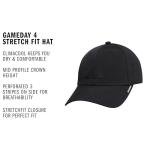 Adidas Mens Gameday Hat – Athletic Baseball Cap, Stretch Fit