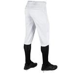 CHAMPRO Men' Champro Adult Triple Crown Knicker Baseball Uniform Pants, White, Medium US