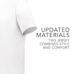 Augusta Sportswear Cutter+ Full Button Baseball Jersey White L