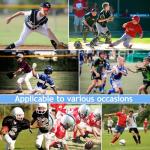 Youth Baseball Chest Protector Softball Padded Shirt Heart Guard Sternum Protection for Baseball,Football,Lacrosse （White Camo,M）